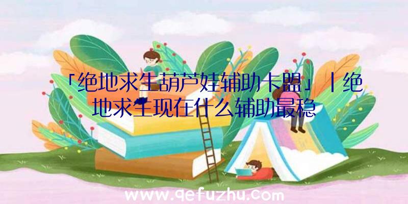 「绝地求生葫芦娃辅助卡盟」|绝地求生现在什么辅助最稳